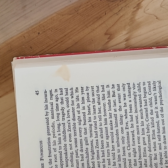 (1980) "The Funhouse" by Owen West aka Dean Koontz 1st edition in hardcover - Picture 14 of 14